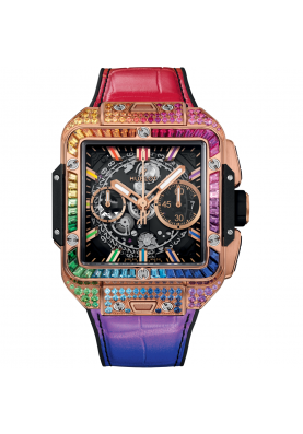 Hublot Square Bang Unico King Gold Rainbow 42 mm 821.OX.0118.LR.0999