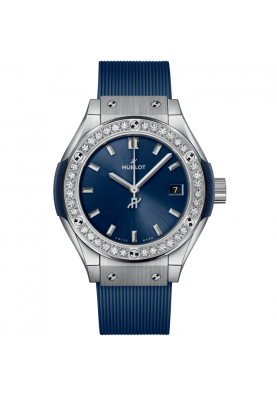 Hublot Classic Fusion Titanium Blue Diamonds 29 mm 591.NX.7170.RX.1204