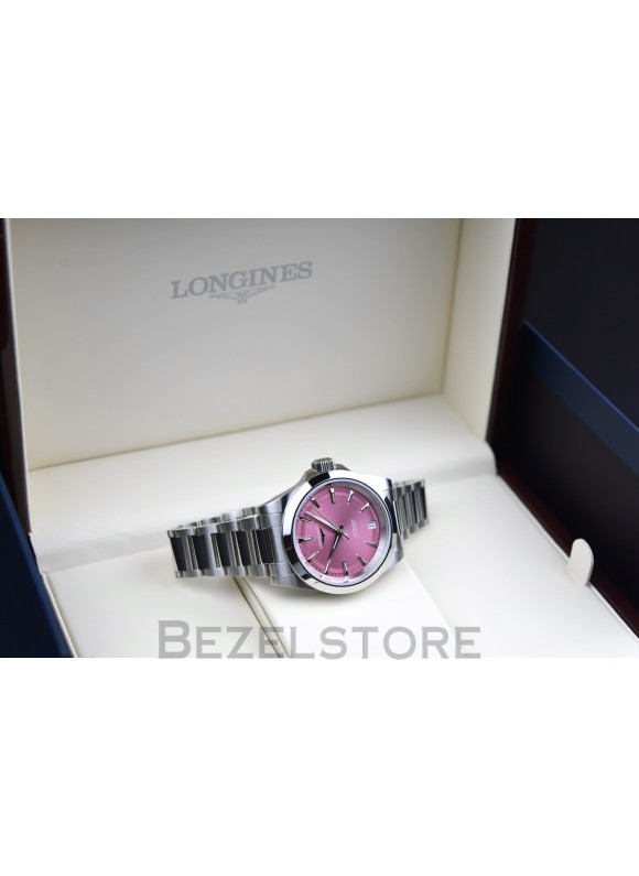 Longines Conquest Ladies Watch Pink 34 mm L3.430.4.99.6
