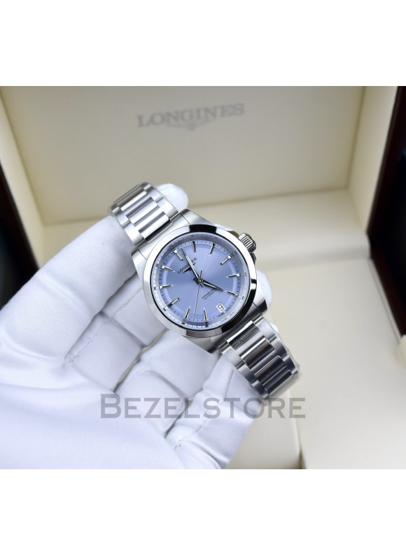 Longines Conquest Ladies Watch Blue 34 mm L3.430.4.92.6
