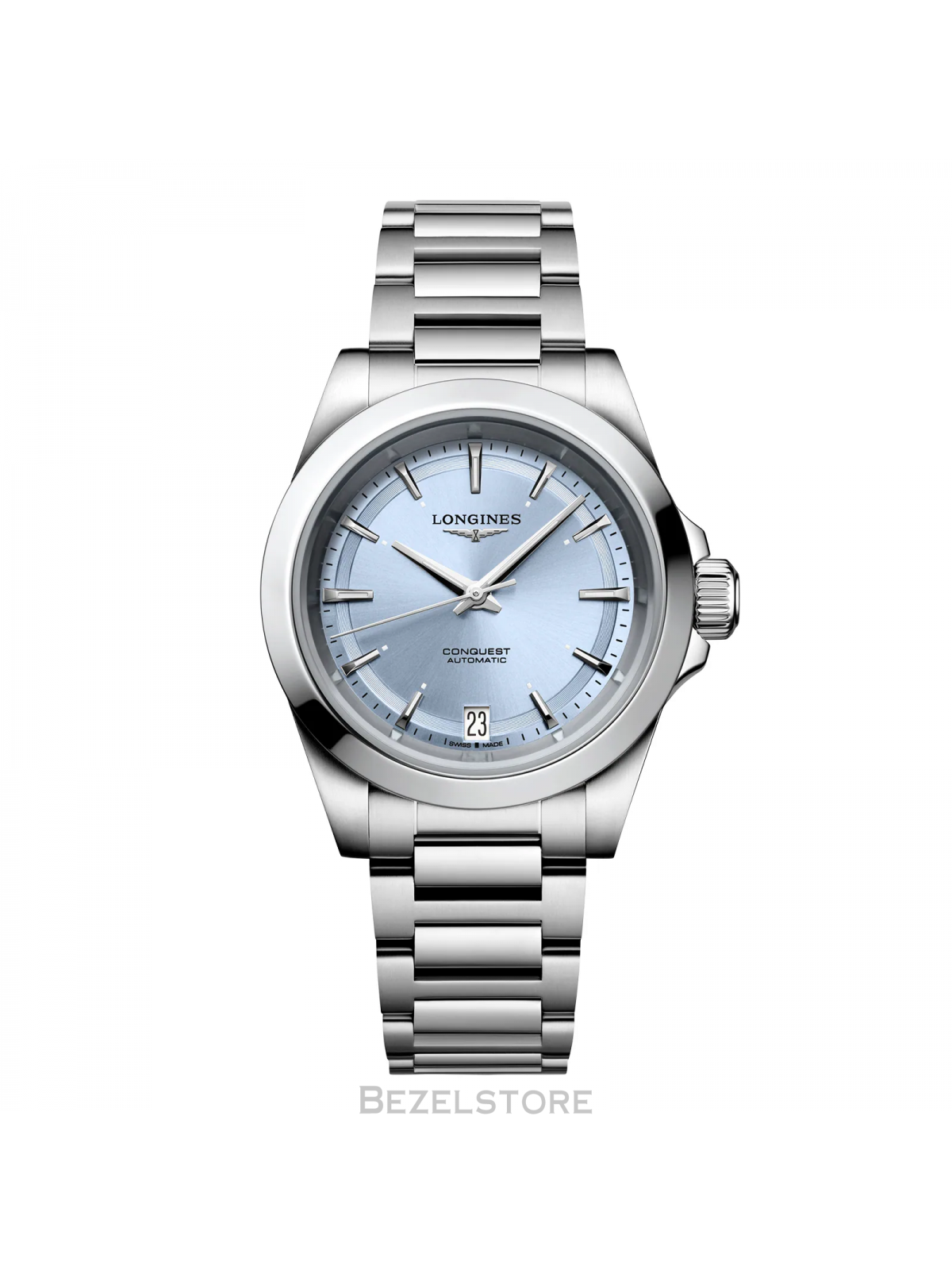 Longines Conquest Ladies Watch Blue 34 mm L3.430.4.92.6