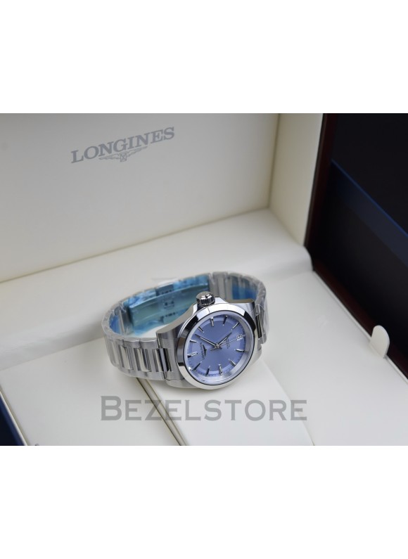 Longines Conquest Ladies Watch Blue 34 mm L3.430.4.92.6