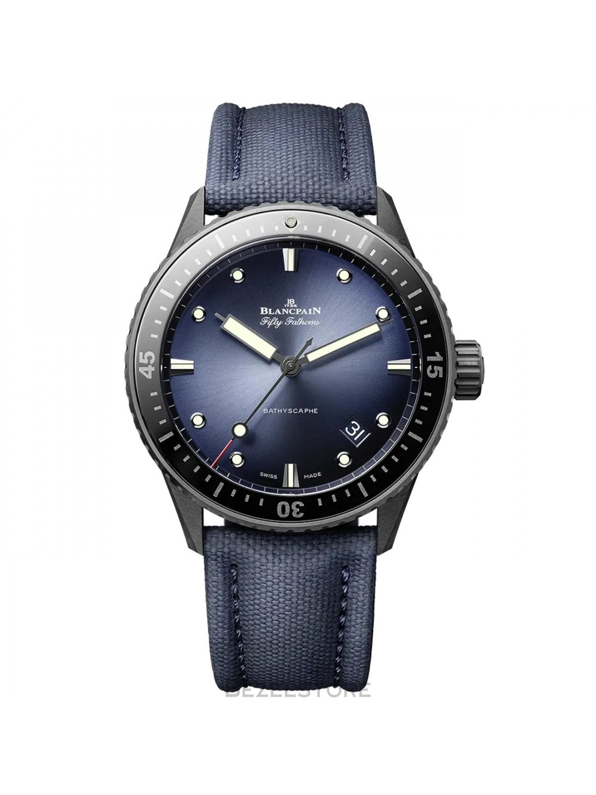 Blancpain Fifty Fathoms Bathyscaphe 43.6 mm 5000A 0140 O52A