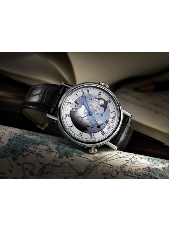 Breguet Classique Hora Mundi Asia 43 mm 5717PT/AS/9ZU