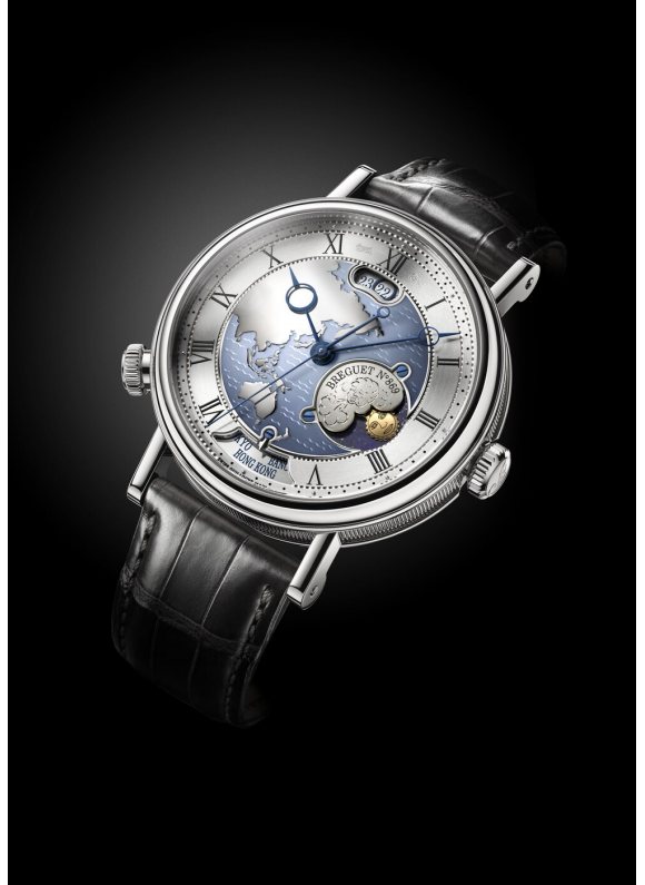 Breguet Classique Hora Mundi Asia 43 mm 5717PT/AS/9ZU