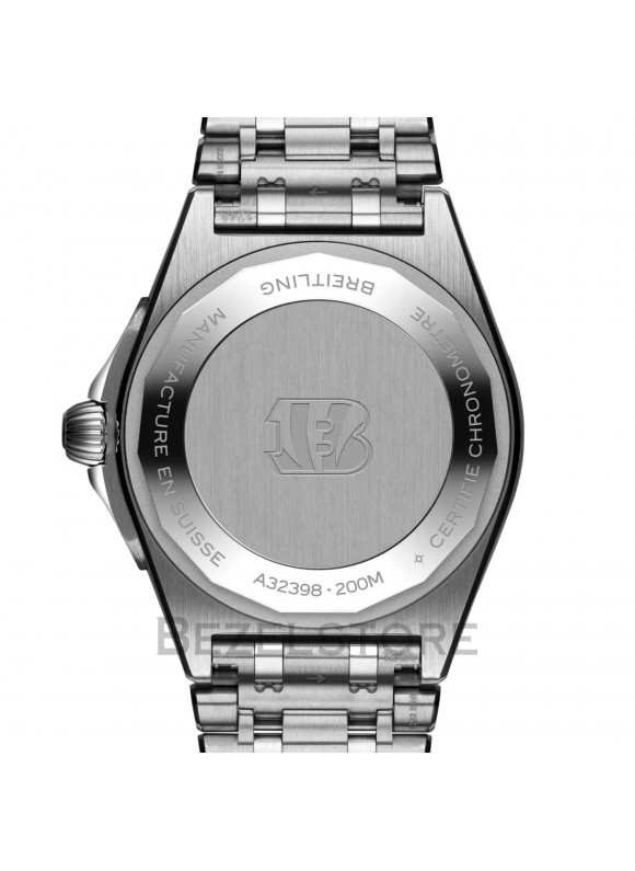 Breitling Chronomat Automatic GMT NFL Cincinnati Bengals Edition 40 mm A32398C21O1A1