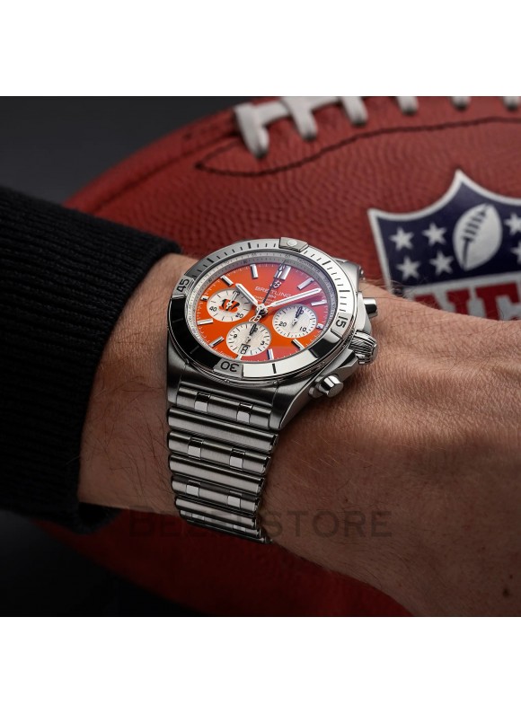 Breitling Chronomat B01 NFL Cincinnati Bengals Edition 42 mm AB01342B1O1A1