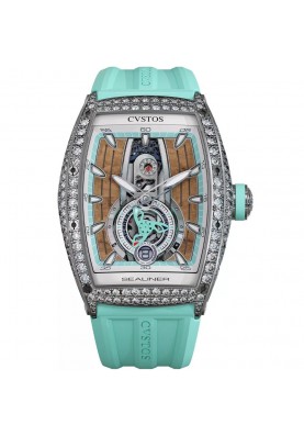 Cvstos Sealiner PS Thirty6 Steel 2 Row Diamonds/Tit Comp 36 mm C00103.3606002