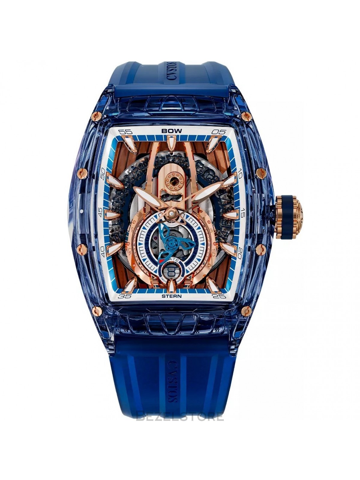 Cvstos Sealiner PS Blue Sapphire Blue Dial 41 mm C00103.4182001