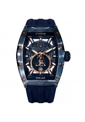 Cvstos Jetliner Challenge PS/Blue Steel 5N Comp/Tequila Barajas 41 mm A10103.4103001
