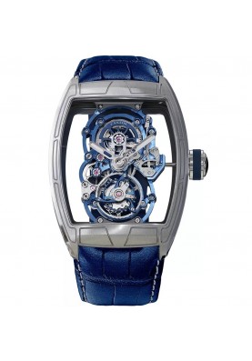Cvstos Complication Challenge Tourbillon 8 Titanium/Blue  MVT 53.7 x 41 mm E00105.3913001