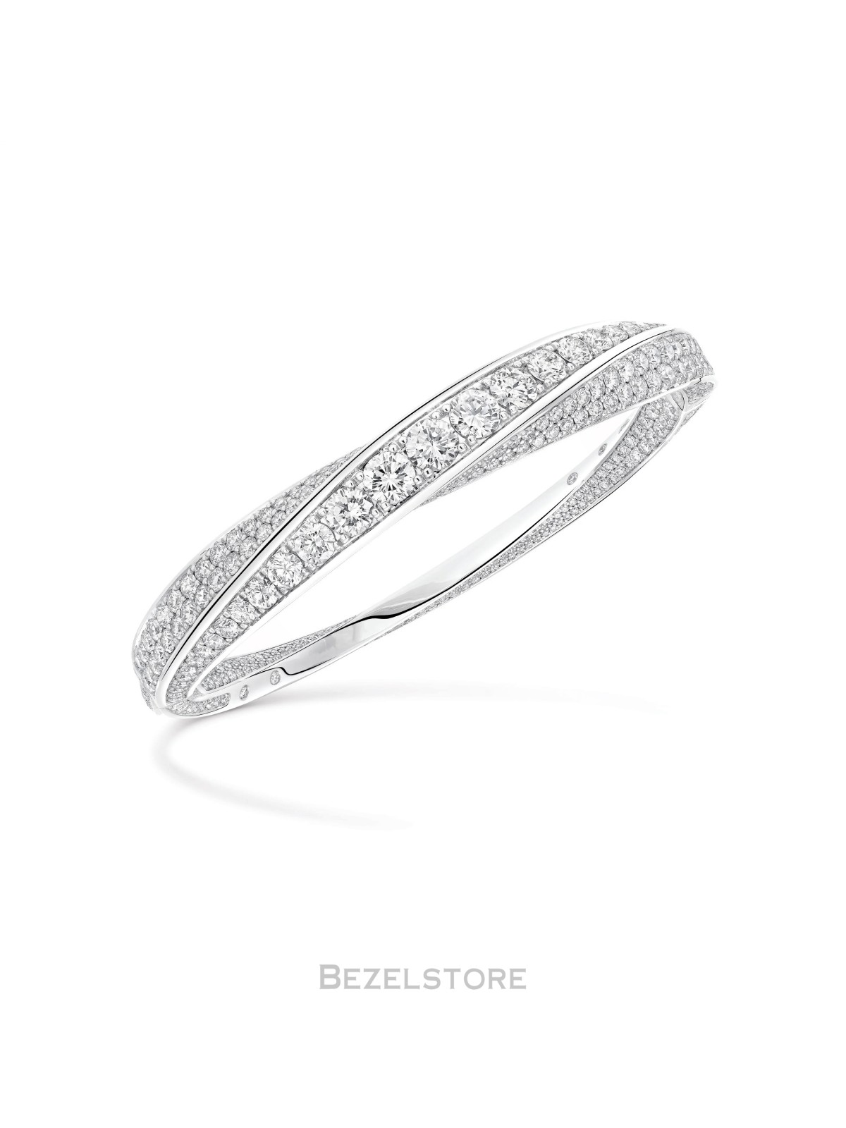 Браслет Graff Spiral Diamond Bangle RGB726