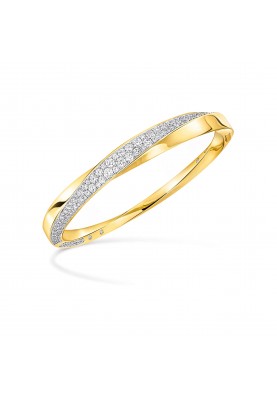 Браслет Graff Spiral Diamond Bangle RGB691