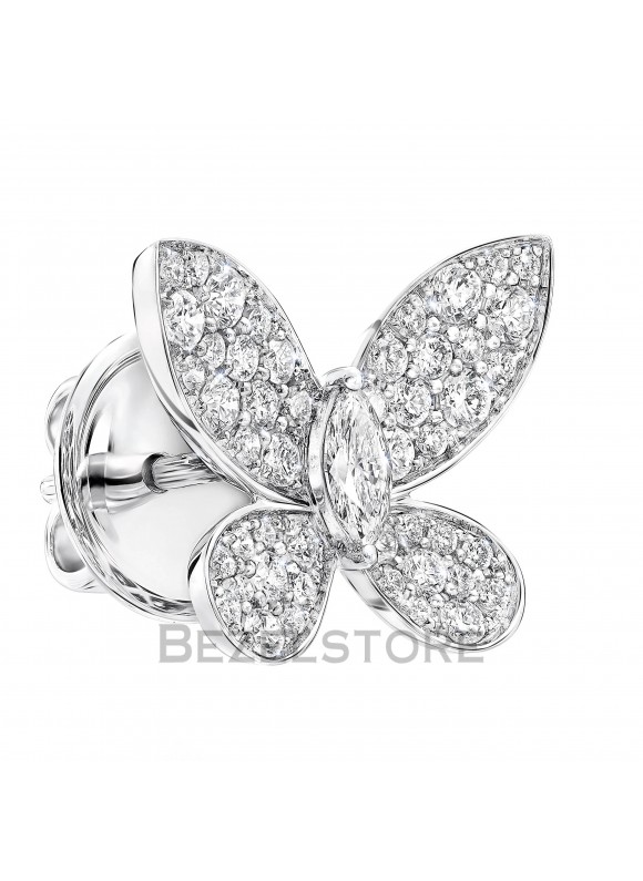 Серьги Graff Pave Butterfly Diamond Small Stud Earrings RGE1152