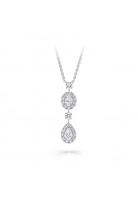 Колье Graff Icon Oval and Pear Shape Diamond Drop Necklace RGP768