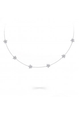 Колье Graff Wild Flower Petite Pave Diamond Necklace RGN834
