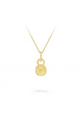 Подвеска Graff Icon 8 Cushion Yellow Diamond Pendant RGP892