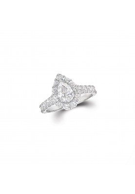 Кольцо Graff Icon Pear Shape Diamond Engagement Ring RGR619