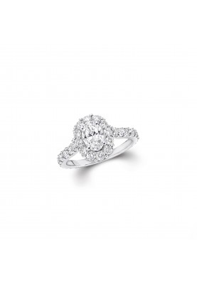 Кольцо Graff Icon Oval Diamond Engagement Ring RGR619