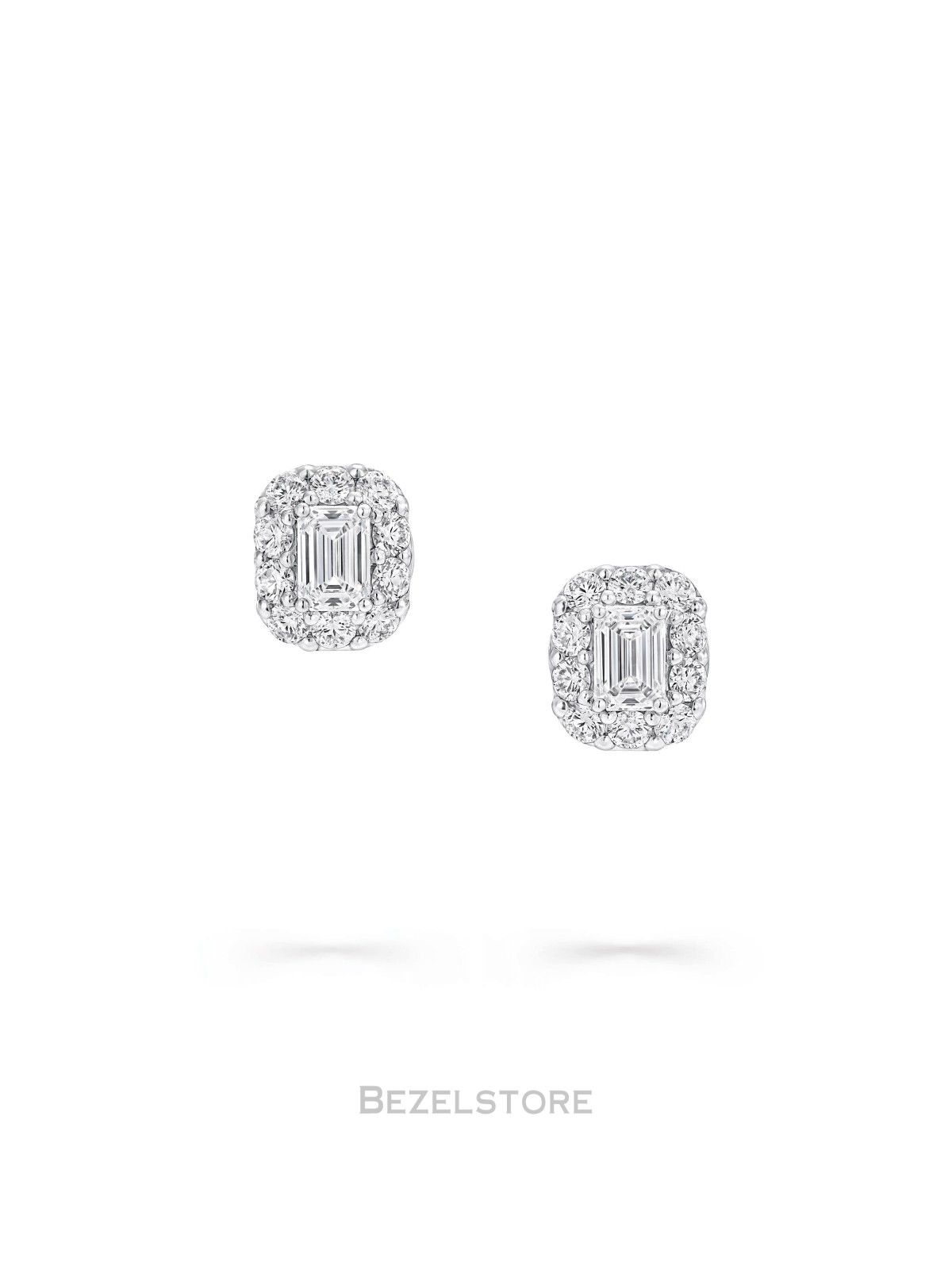 Серьги Graff Icon Emerald Diamond Stud Earrings RGE1349