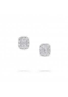 Серьги Graff Icon Emerald Diamond Stud Earrings RGE1349