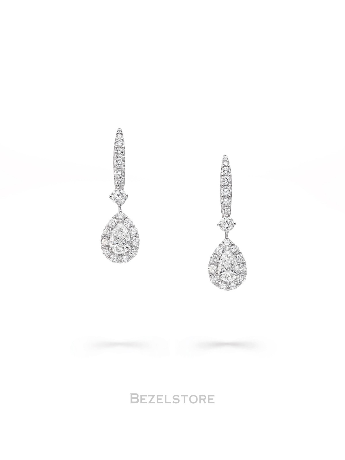 Серьги Graff Icon Pear Shape Diamond Earrings RGE1523