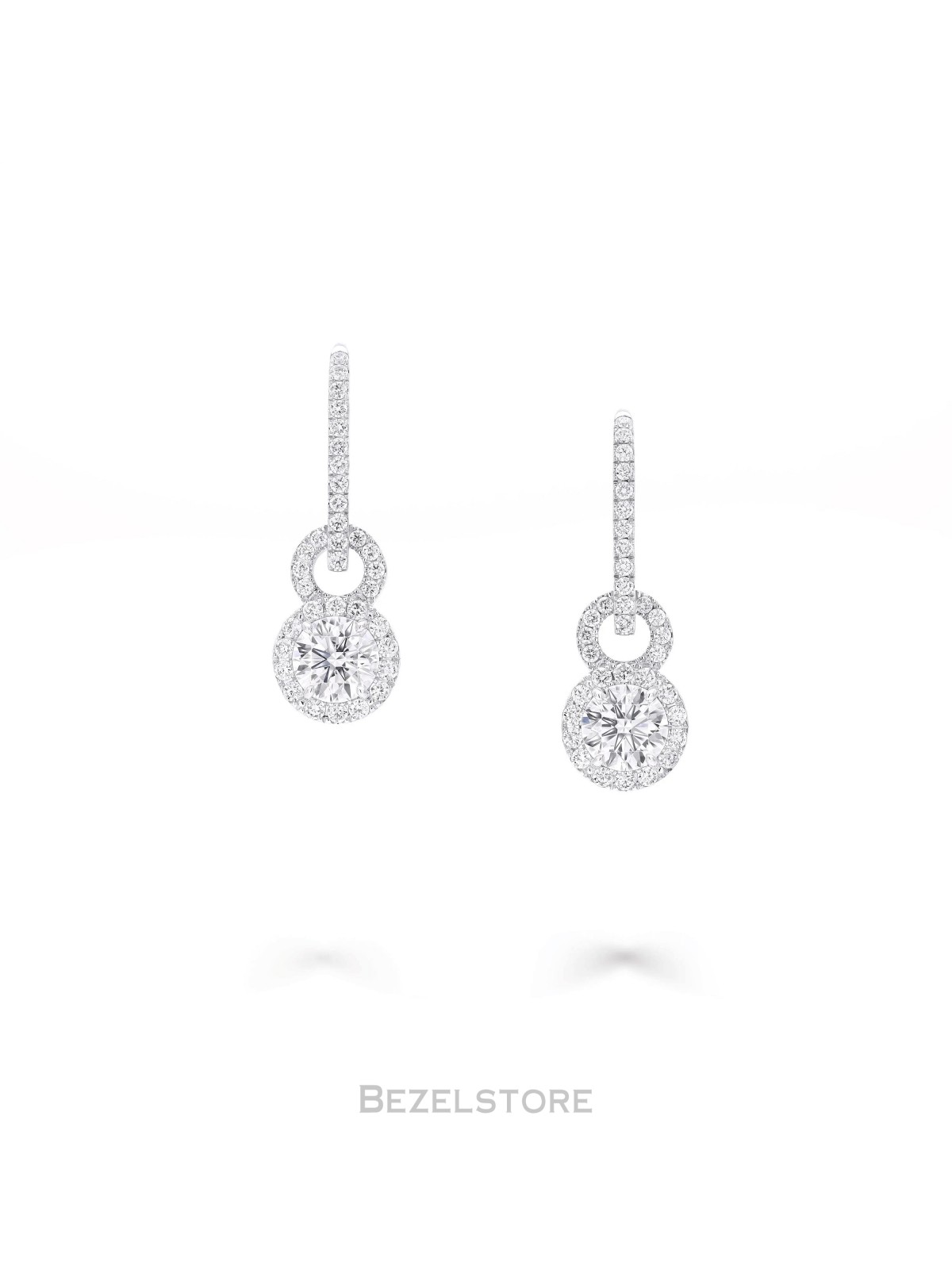 Серьги Graff Icon 8 Round Diamond Earrings RGE2103