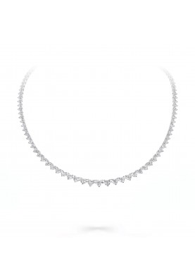 Колье Graff Classic Heart Shape Diamond Graduated Line Necklace RGN841