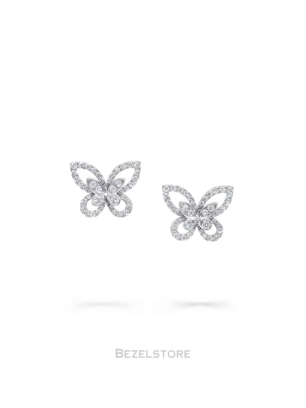 Серьги Graff Butterfly Silhouette Diamond Mini Stud Earrings RGE1574