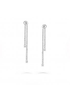 Серьги Graff Classic Diamond Double Strand Earrings RGE668