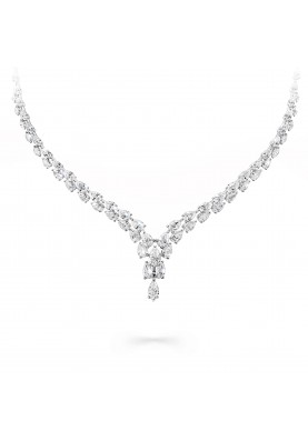 Колье Graff Classic Pear Shape and Marquise Diamond Graduating Necklace RGN753