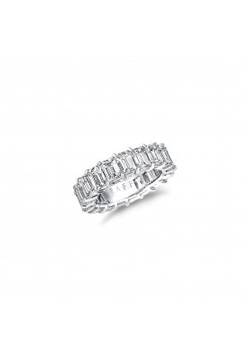 Кольцо Graff Classic Emerald Cut Diamond Wedding Band RGET115