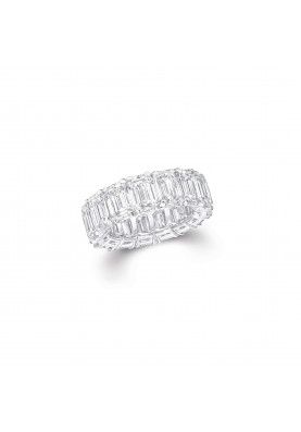 Кольцо Graff Classic Emerald Cut Diamond Wedding Band RGET099