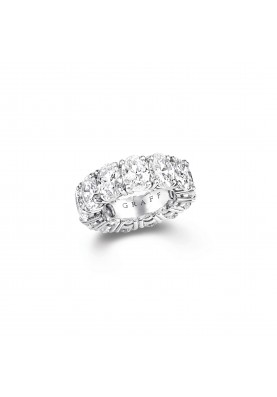 Кольцо Graff Classic Claw Set Oval Diamond Eternity Ring RGET098