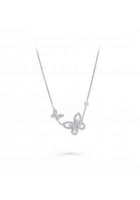 Подвеска Graff Double Butterfly Silhouette Diamond Pendant RGP745