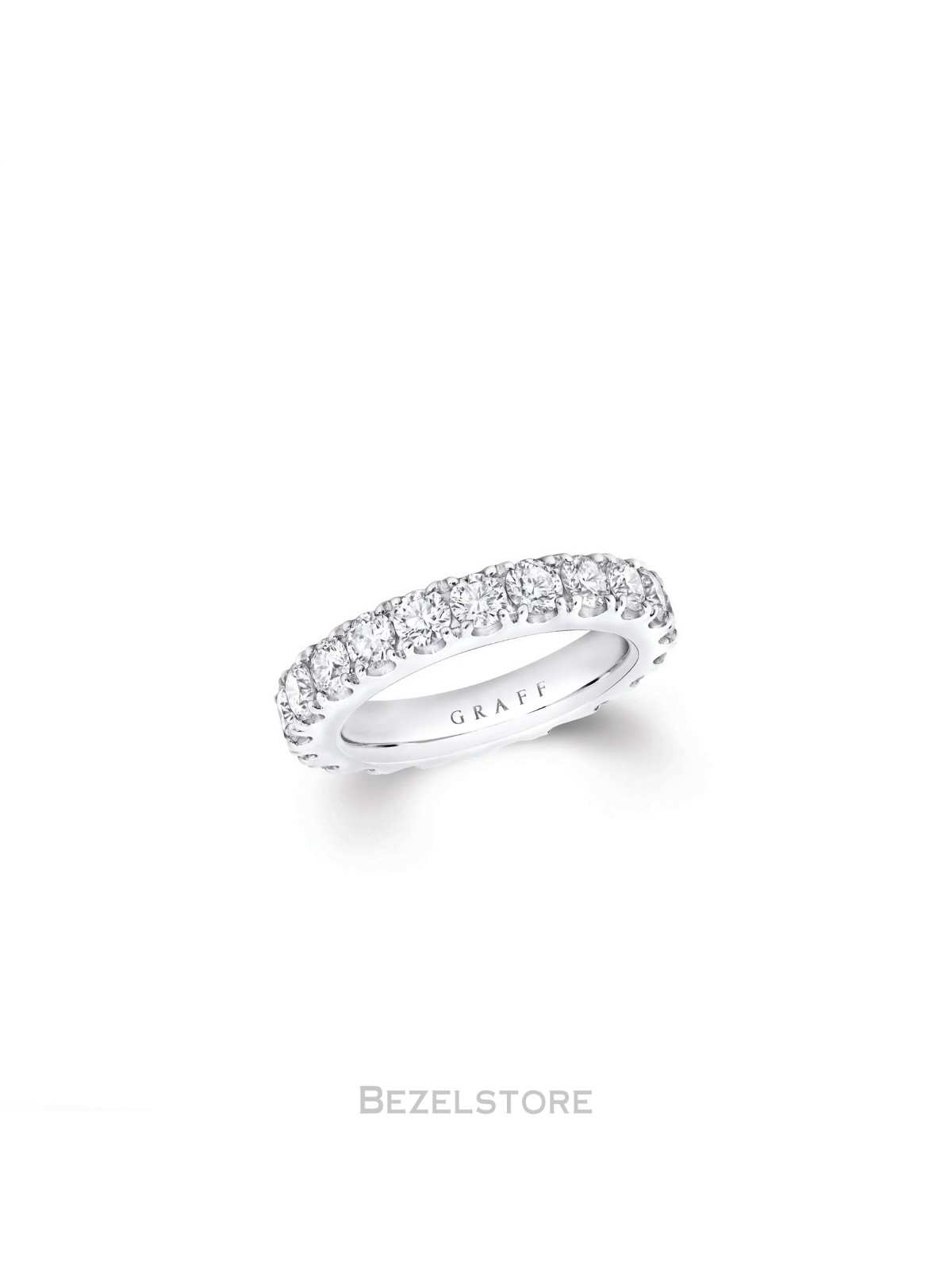 Кольцо Graff Classic Castle Set Round Diamond Wedding Band RER1002