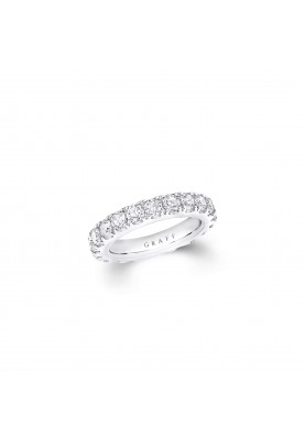 Кольцо Graff Classic Castle Set Round Diamond Wedding Band RER1002