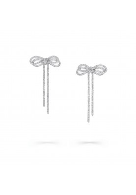 Серьги Graff Tilda’s Bow Diamond Double Strand Earrings RGE1994
