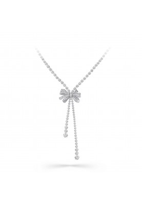 Колье Graff Tilda’s Bow Double Strand Round Diamond Necklace RGN461