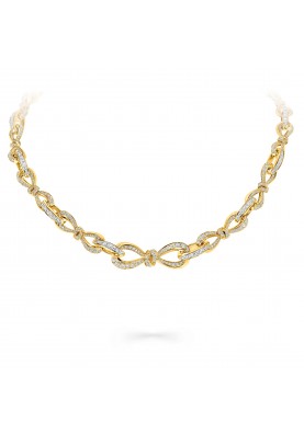 Колье Graff Tilda's Bow Diamond Link Necklace RGN978