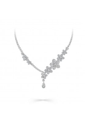 Колье Graff Wild Flower Diamond Drop Necklace RGN760