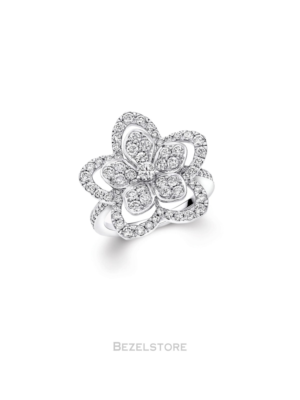 Кольцо Graff Wild Flower Large Diamond Ring RGR845