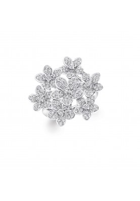 Кольцо Graff Wild Flower Large Diamond Cluster Ring RGR844