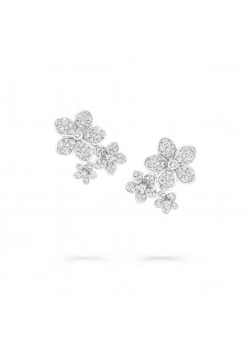 Серьги Graff Wild Flower Diamond Cluster Stud Earrings RGE1739