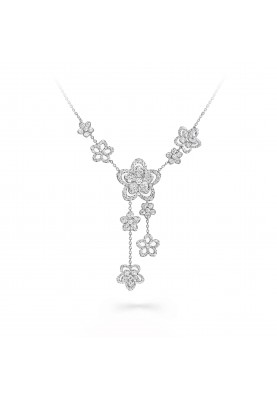 Колье Graff Wild Flower Diamond Drop Necklace RGN754