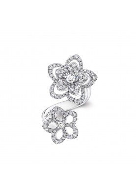 Кольцо Graff Wild Flower Double Diamond Ring RGR842
