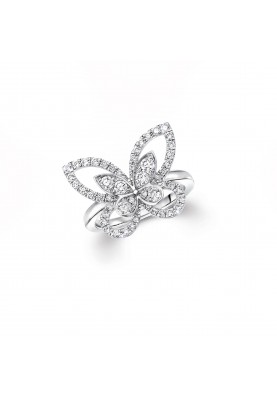 Кольцо Graff Butterfly Silhouette Diamond Ring RGR370