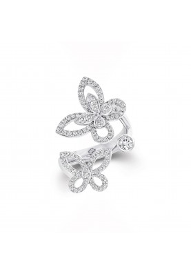 Кольцо Graff Multi Butterfly Silhouette Diamond Ring RGR753