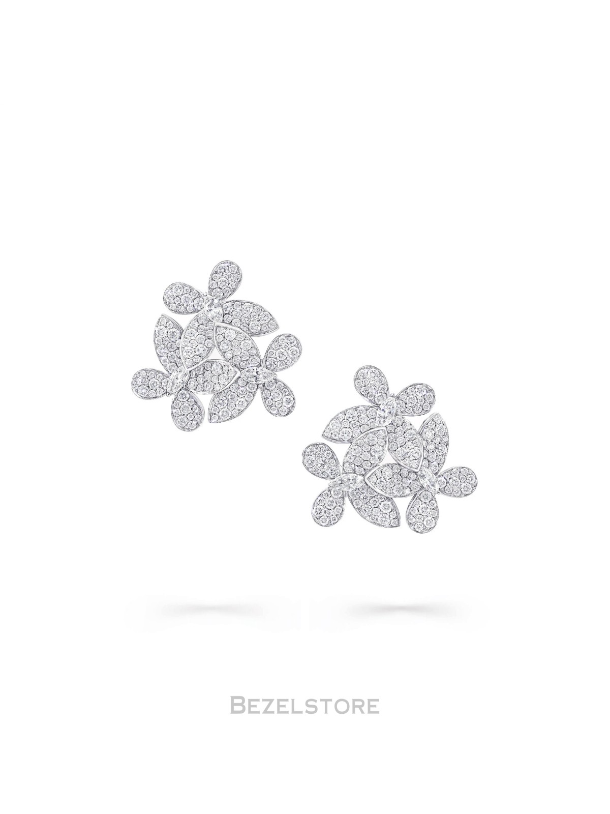 Серьги Graff Triple Pave Butterfly Diamond Earrings RGE869