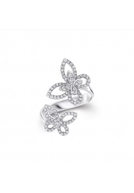 Кольцо Graff Double Butterfly Silhouette Diamond Ring RGR789